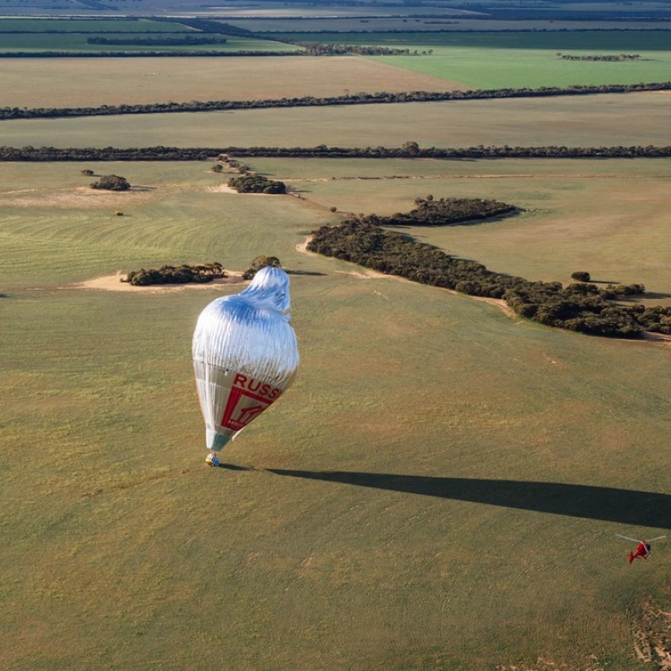 Přistání balonu Zdroj:flyfedor.ru
