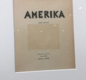 Výstav kreseb Kamila Lhotáka - Amerika